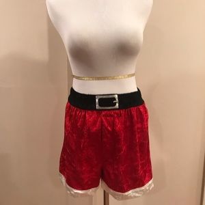 NWOT BAD SANTA 🎅🏼 crushed velvet boxers